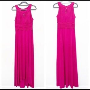 Sangria wedding bridesmaid formal dress - size 10